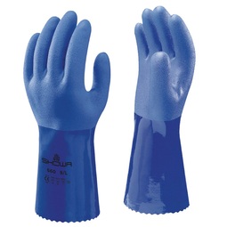 SHOWA 660 PVC Gauntlet Glove Blue