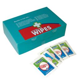 Antiseptic Wipes Alcohol Free (Pack 100)