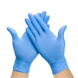 Nitrile Disposable Powder Free Glove Blue (Box 100)