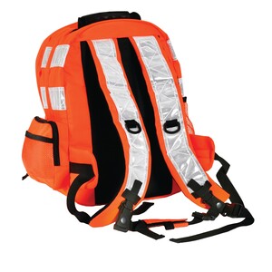PULSAR PR532 High Visibility Push Release Rail Backpack Orange