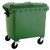 Four Wheeled bin Green 1100 Litre