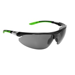 JSP Stealth 9000 Safety Spectacles Polarised Anti scratch Lenses, Black / Green Frames
