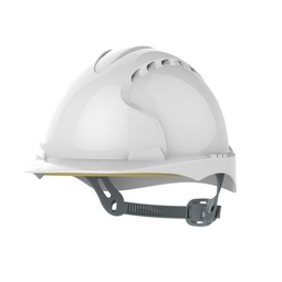 JSP EVO3 Safety Helmet Slip Ratchet Vented White