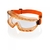 Beeswift Premium Goggles Clear Lens Orange Headband