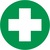 First Aid Logo Sticker for Safety Helmet