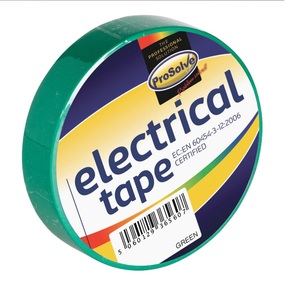 ProSolve Electrical Tape Green 19MMx20M