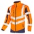 Sioen Pendi High Visibility Lightweight Softshell Jacket Orange/Navy