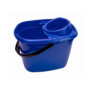 Mop Bucket & Wringer Blue 14 Litre