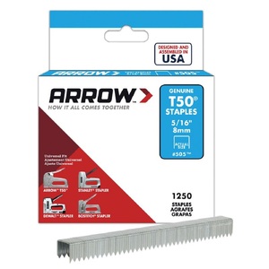 Arrow T50 Staples 8MM 5/16" (Pack 1250)