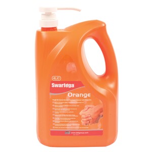 Swarfega Orange Hand Cleanser Pump Pack 4 Litre