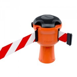 Skipper ESRB Retractable Cone Mounted Barrier Red/White
