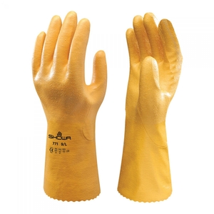 SHOWA 771 Nitrile Glove Yellow