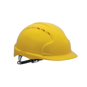 JSP EVO3 Safety Helmet Slip Ratchet Vented Yellow