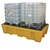 IBC Spill Pallet With Removable Grid Yellow 2 x 1000L IBCs