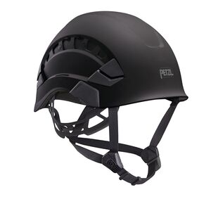 Petzl Vertex Vented Safety Helmet c/w Chin Strap Black