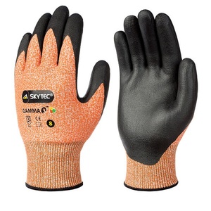 Skytec TRC712 Palm Coated Nitrile Foam Glove Orange