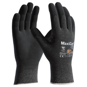 ATG MaxiCut Ultra Palm Coated Glove Black