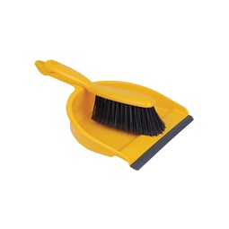 Robert Scott Professional Soft Dustpan & Brush Set Yellow