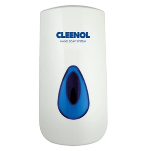 Cleenol Bulk Fill Liquid Soap Dispenser White 900ML